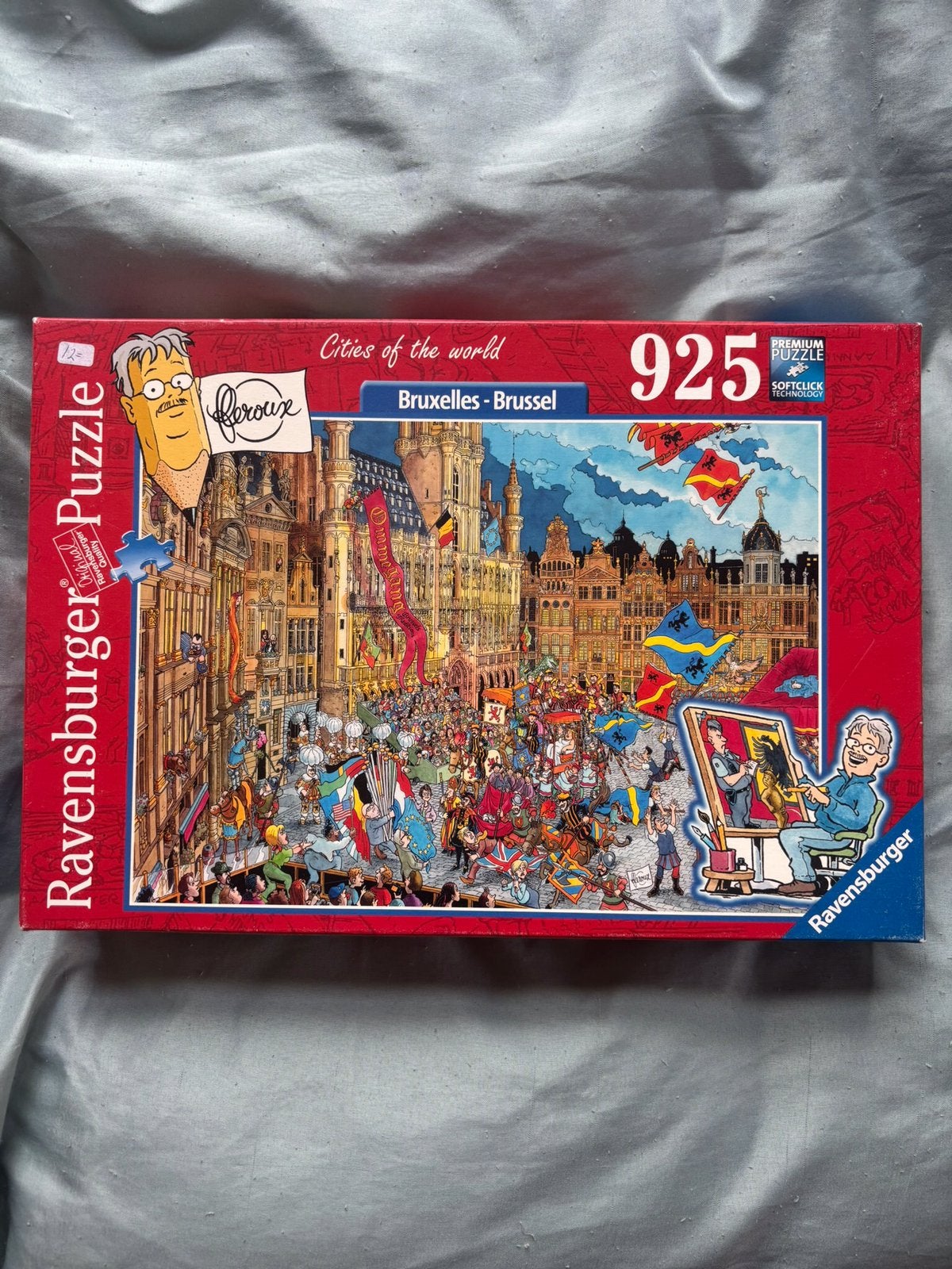 Legpuzzel Ravensburger Cities of the World Brussels, Ophalen of Verzenden, 500 t/m 1500 stukjes, Zo goed als nieuw, Legpuzzel