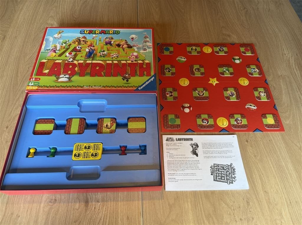 Doolhof - super mario labyrinth - S7267