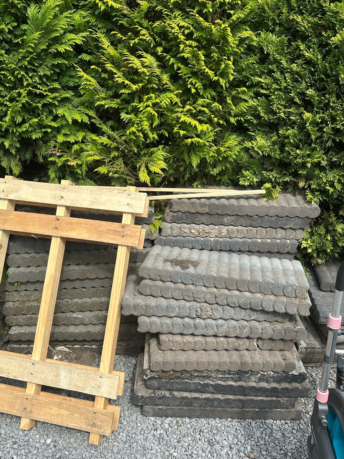 Rondoband - Opsluitband rond, Ophalen, Gebruikt, 10 m² of meer, Beton