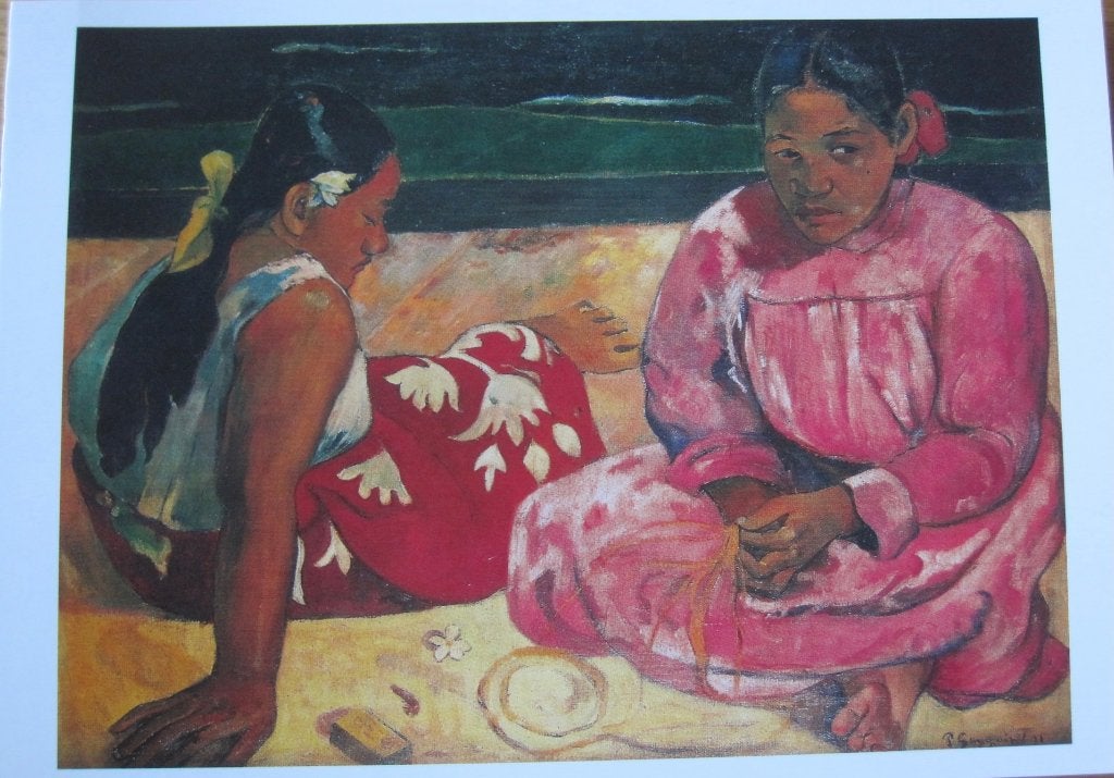 Paul Gauguin - vrouwen aan het strand - nieuw, Verzamelen, Ophalen of Verzenden, 1980 tot heden, Ongelopen, Overige thema's