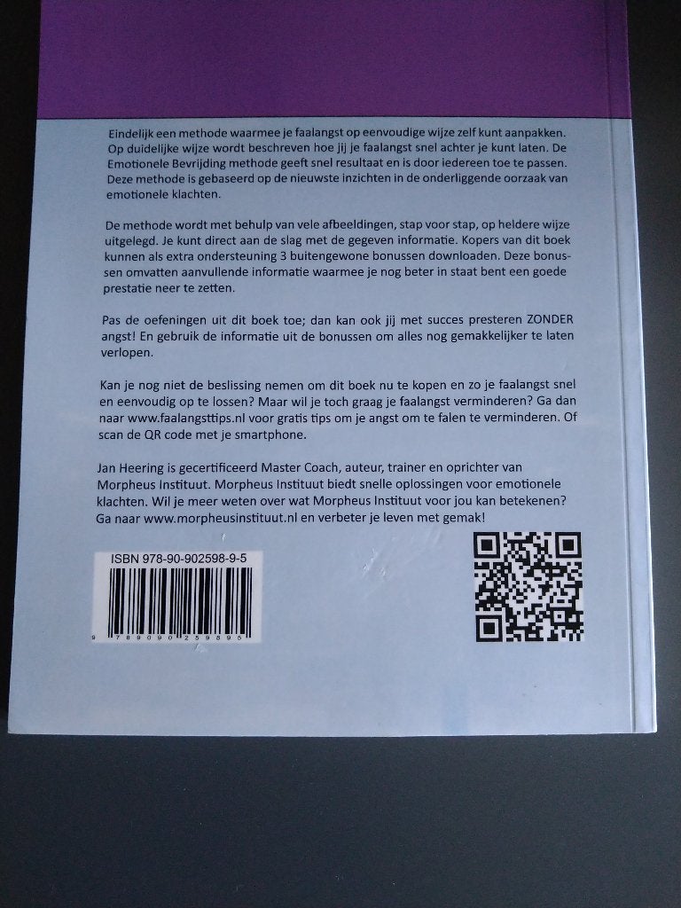Pak je faalangst aan, Boeken, Ophalen of Verzenden, Nieuw, Overige onderwerpen