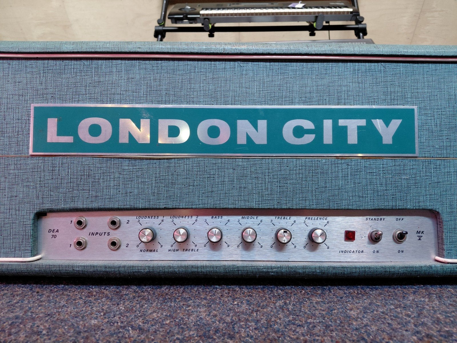 LONDON CITY 100W DEA70, Ophalen, Gebruikt, Gitaar, 100 watt of meer