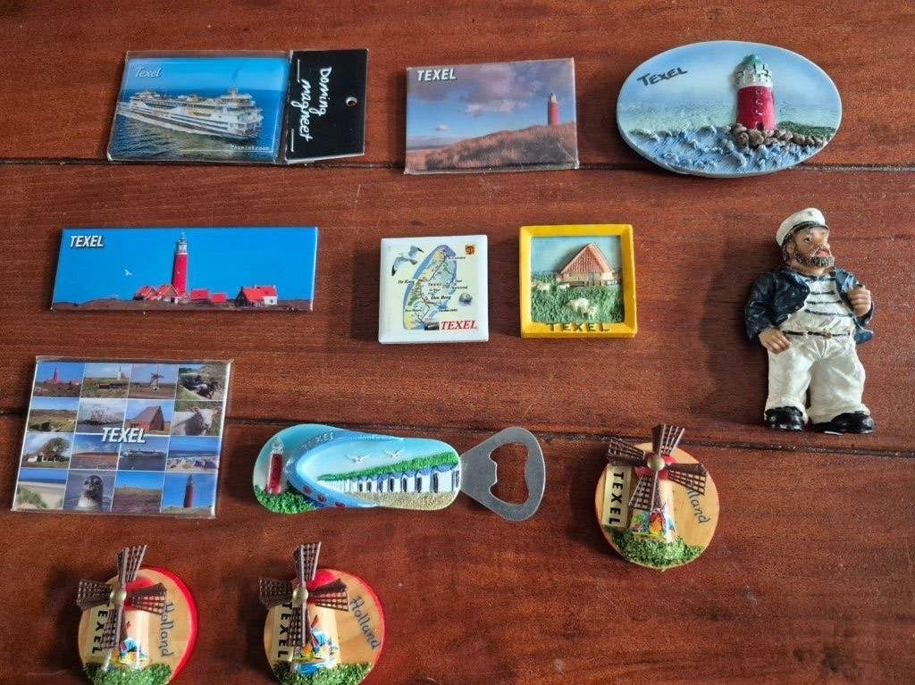 koelkastmagneet - koelkastmagneten  Texel, Ophalen of Verzenden