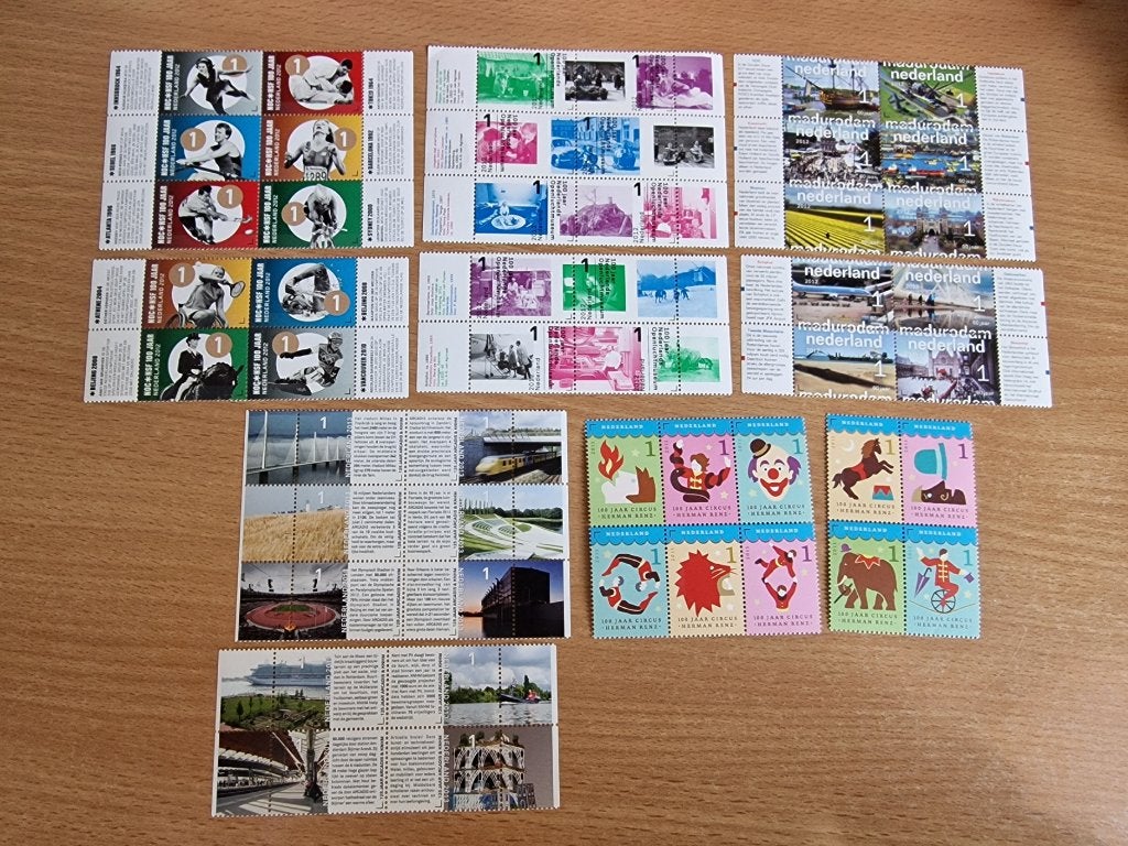50x Tarief 1 frankeergeldig. Nominaal €70,-., Ophalen of Verzenden, Na 1940, Postfris