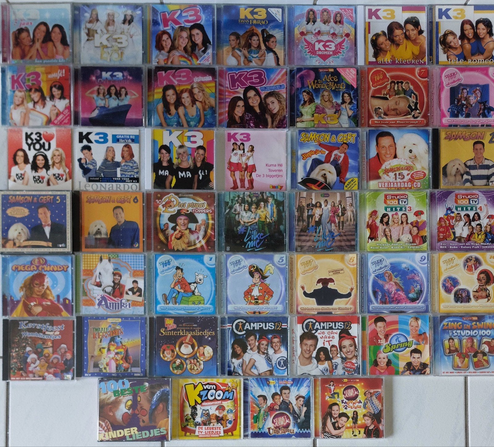 Cd's Studio100 Samson en Gert Mega Mindy Like Me

Cd's K3
--, Cd's en Dvd's, Ophalen of Verzenden