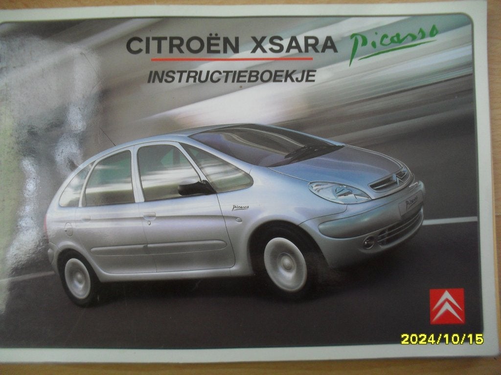 Instructieboekje Citroën Xsara Picasso. Zo Goed Als Nieuw., Auto diversen, Handleidingen en Instructieboekjes, Ophalen of Verzenden