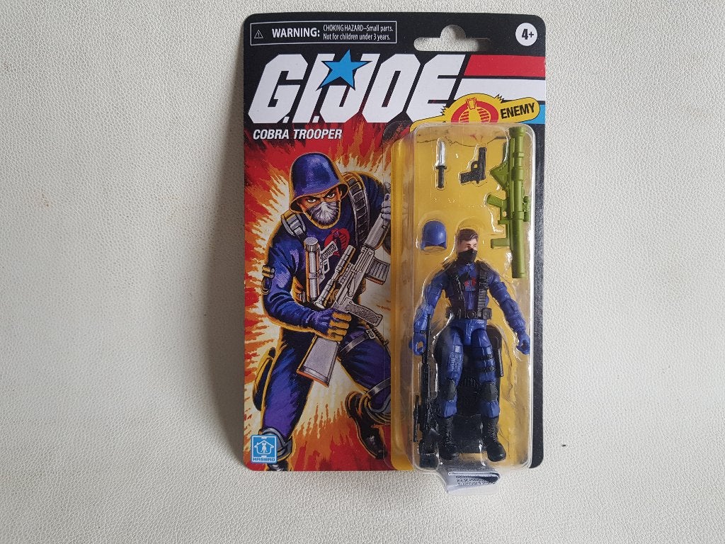 GI JOE Cobra Trooper G.I. Joe Retro Walmart Exclusive Hasbro, Verzamelen, Poppetjes en Figuurtjes, Ophalen of Verzenden, Nieuw