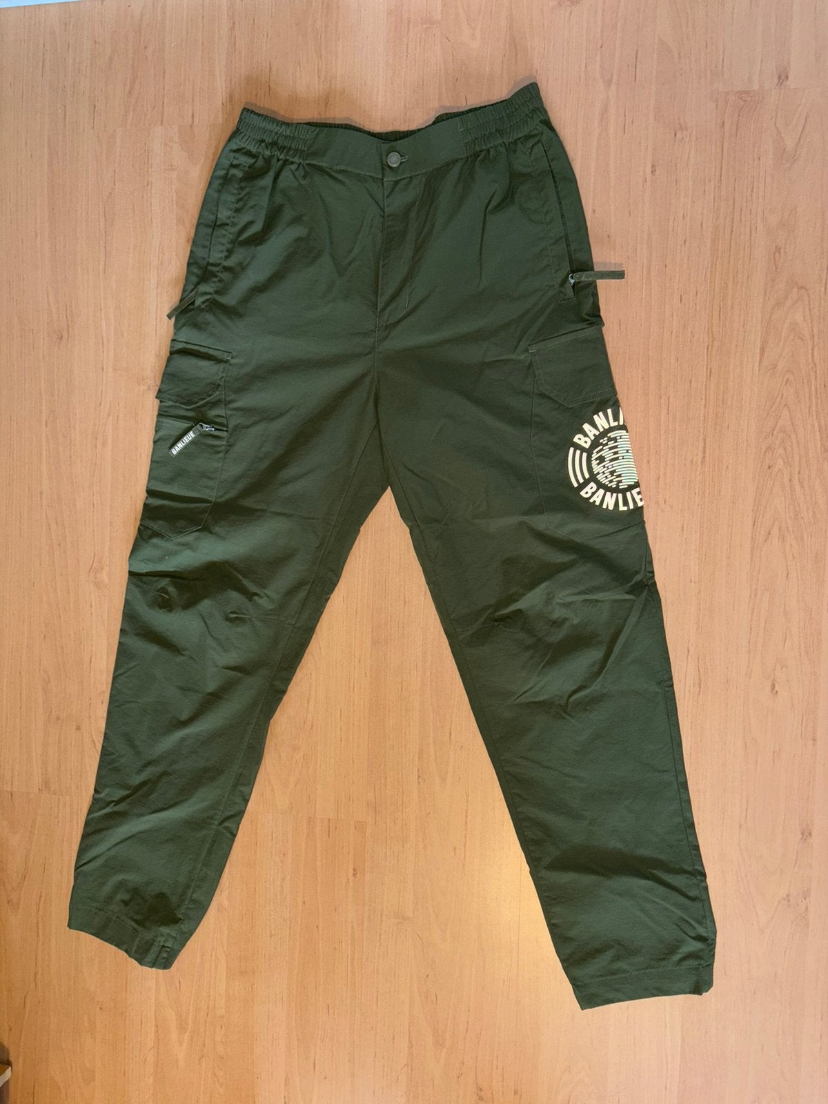 Banlieue Suburban Cargo Pants Khaki - Maat M, Ophalen of Verzenden, Zo goed als nieuw, Maat 48/50 (M), Groen