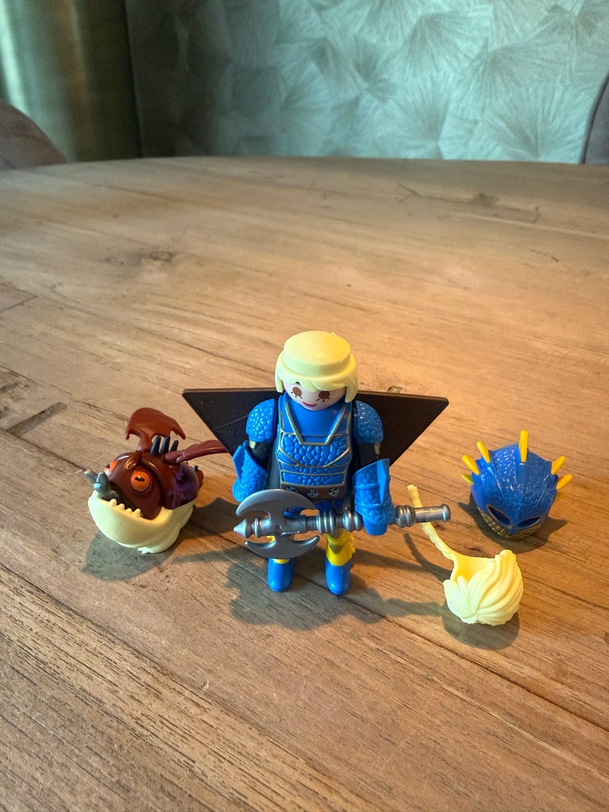 Playmobil Dragons 70041 Astrid met Stormvlieg, Complete set, Ophalen of Verzenden, Zo goed als nieuw, Dragons