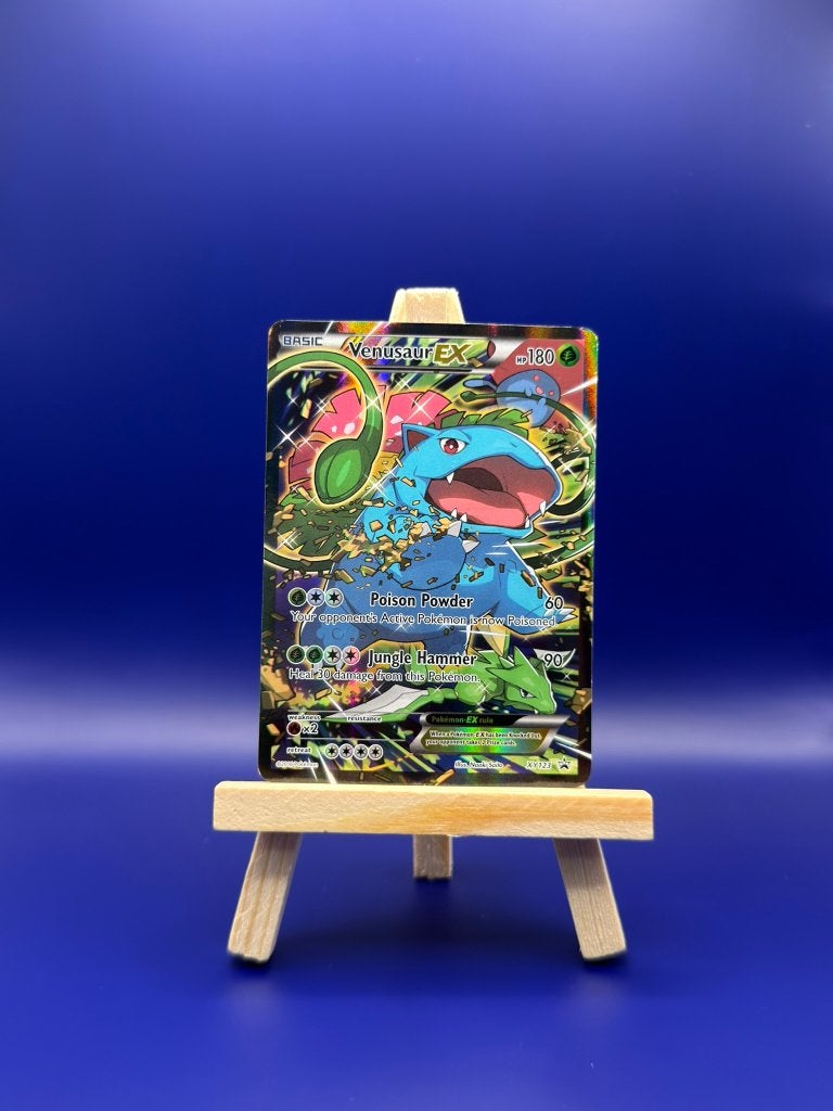 Venusaur EX XY123 Pokemon kaart, Hobby en Vrije tijd, Verzamelkaartspellen | Pokémon, Ophalen of Verzenden, Zo goed als nieuw