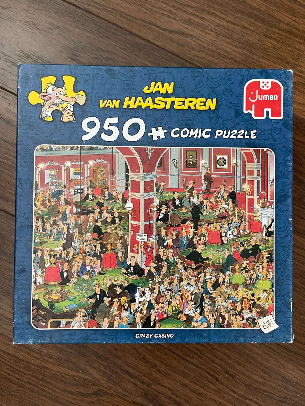 Jan van Haasteren Crazy Casino Legpuzzel 950 stukjes, Hobby en Vrije tijd, Ophalen of Verzenden, 500 t/m 1500 stukjes, Zo goed als nieuw