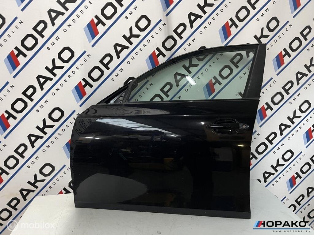 BMW 5 serie E60 E61 |voordeur links| Jetblack / Schwarz2 668, Auto-onderdelen, Gebruikt, Deur, Einsteinlaan 5, Rijnswijk, Ophalen of Verzenden