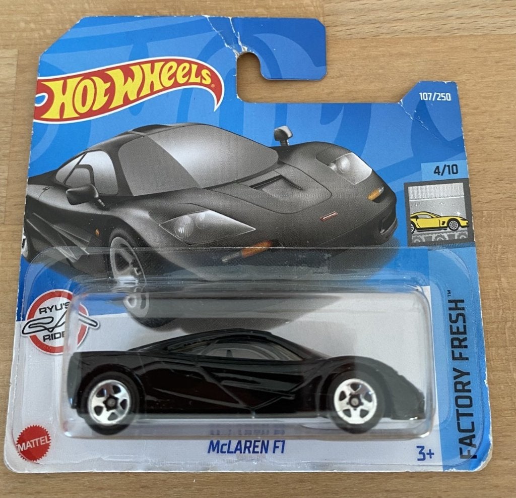 Hotwheels McLaren F1, Hobby en Vrije tijd, Modelauto's | Overige schalen, Ophalen of Verzenden, Nieuw, Auto