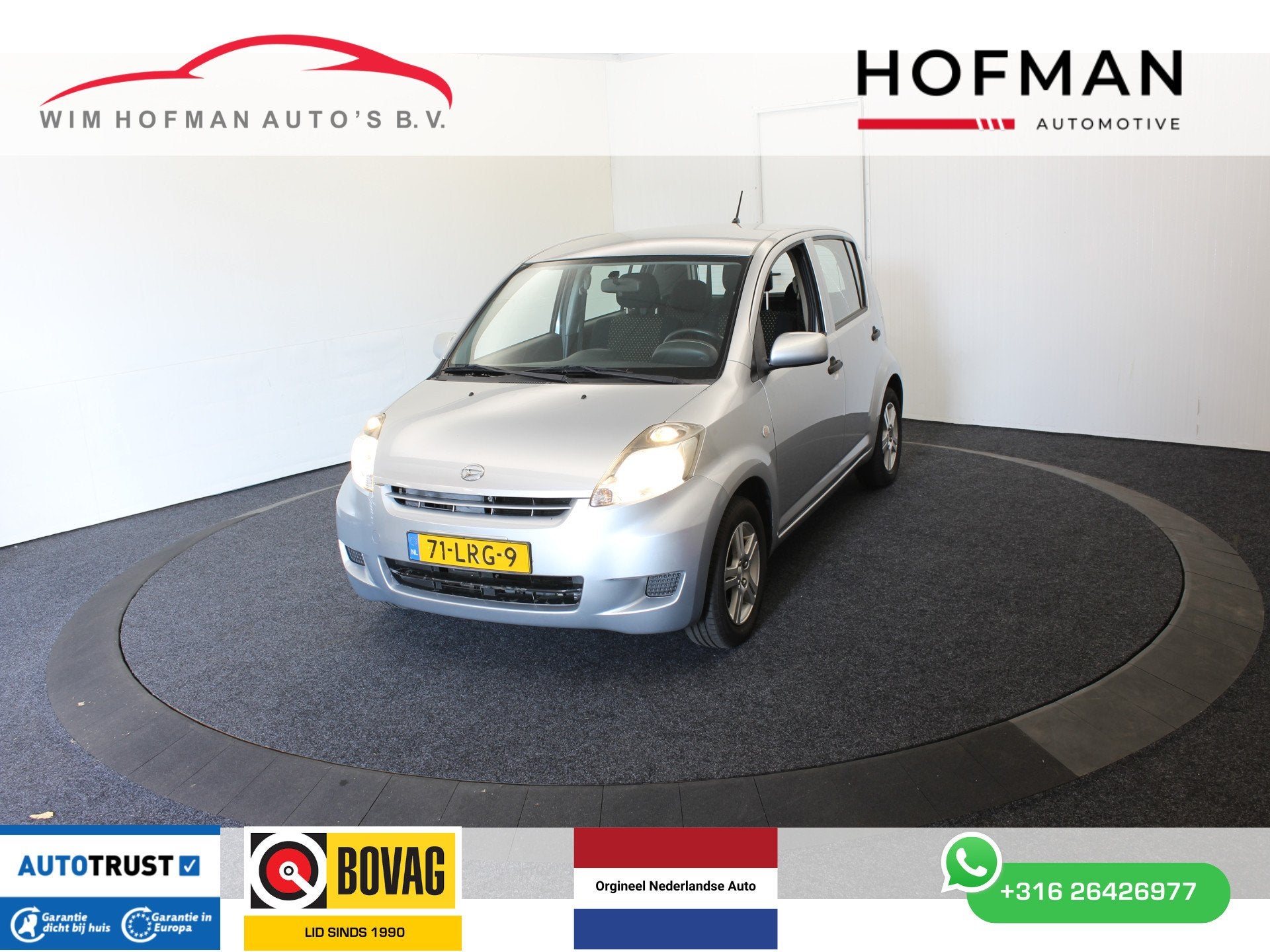 Daihatsu Sirion 2 1.0-12V 70PK Premium 5 Pers 5Drs Airco El, Auto's, Daihatsu, Voorwielaandrijving, Metallic lak, Gebruikt, Bedrijf