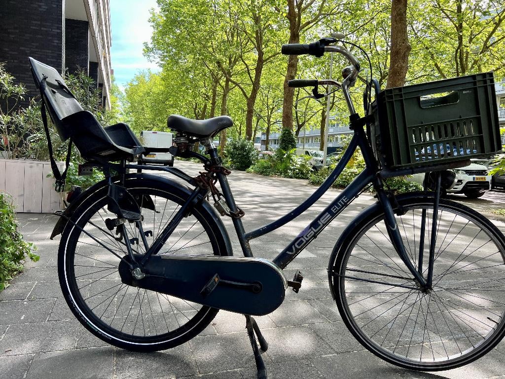 Vogue Elite-fiets, Fietsen en Brommers, Fietsen | Dames | Damesfietsen, Ophalen, Gebruikt, Overige merken, Versnellingen