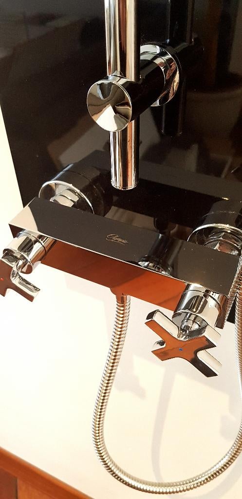 Douche set compleet Made in Italy | TOPKWALITEIT 1x klaar, Ophalen of Verzenden, Nieuw, Rvs, Douche