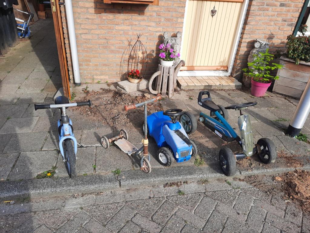 loopfiets, step, tractor, skelt, Kinderen en Baby's, Ophalen, Gebruikt, Loopfiets