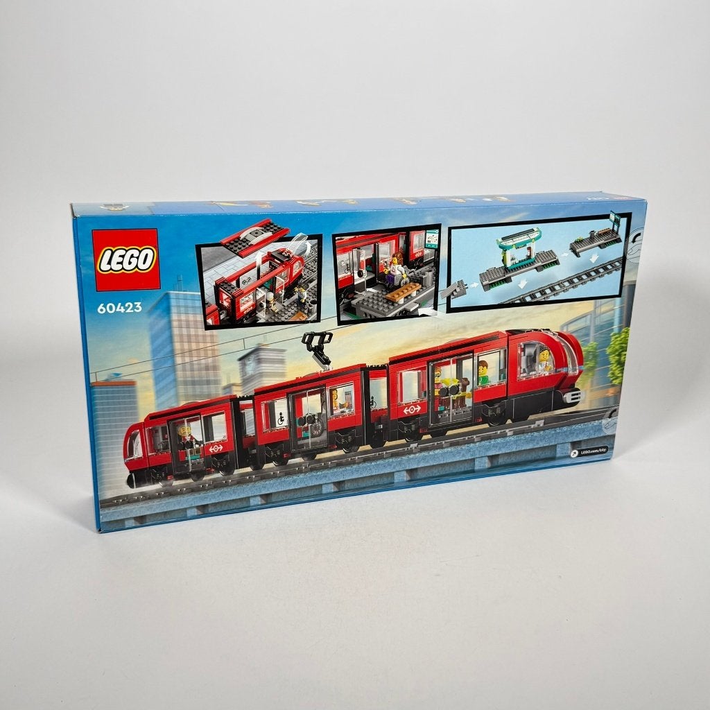 LEGO City 60423 Tram in de Binnenstad – Nieuw, City, Lego, Nieuw, Ophalen of Verzenden