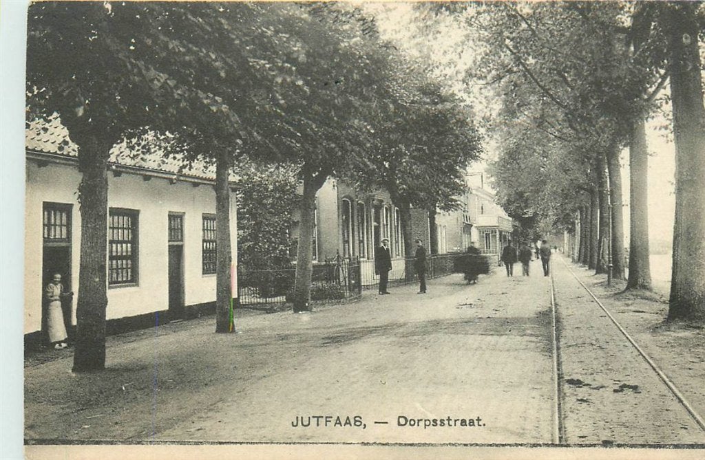701-187-005 Jutphaas Dorpsstraat, Verzamelen, Verzenden, Voor 1920, Utrecht