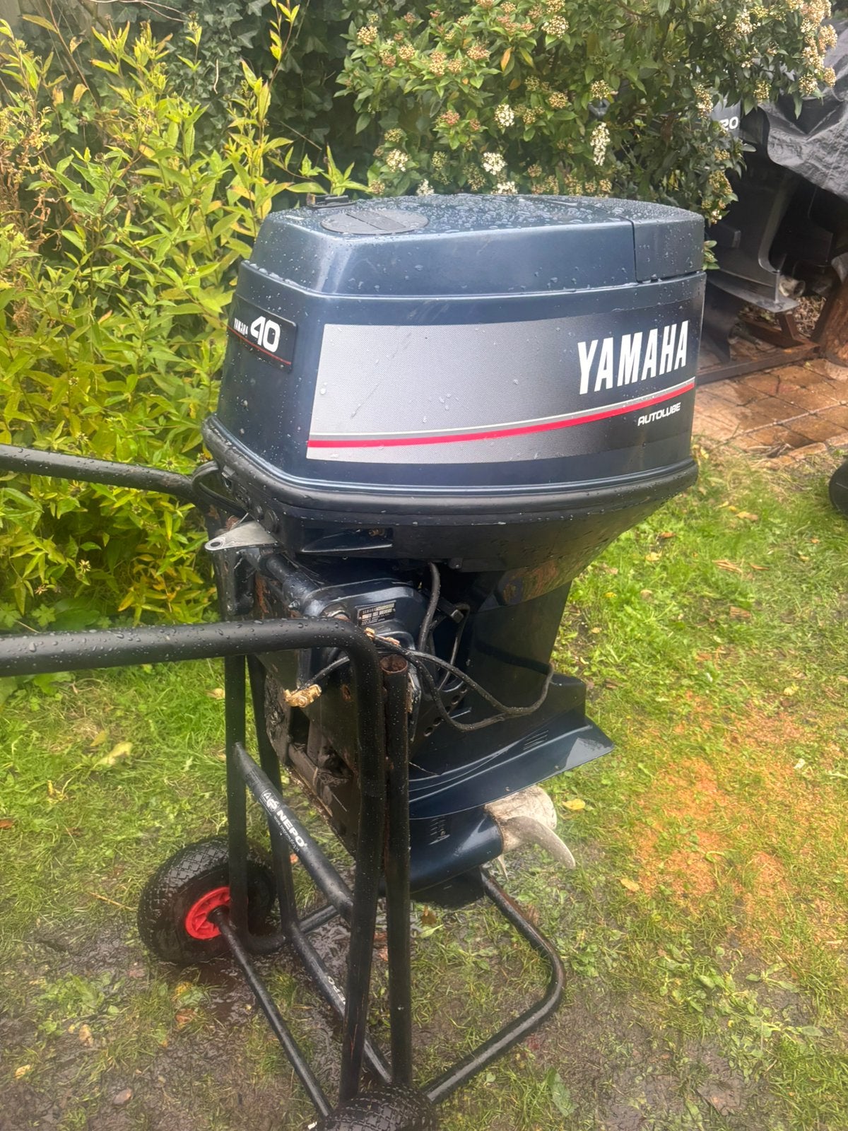 Yamaha 40pk autolube elektrische start en tilt, Ophalen, Zo goed als nieuw, 30 pk of meer, Elektrische start