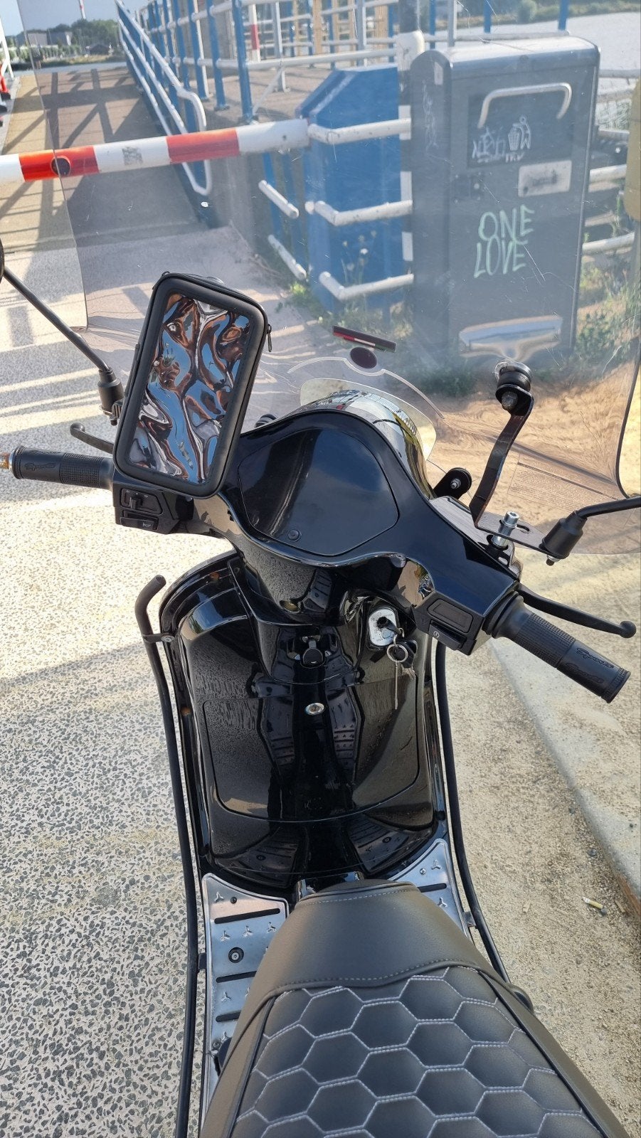 Capri Scooter met Windscherm, Fietsen en Brommers, Snorfietsen en Snorscooters, Overige merken, Gebruikt, Ophalen of Verzenden