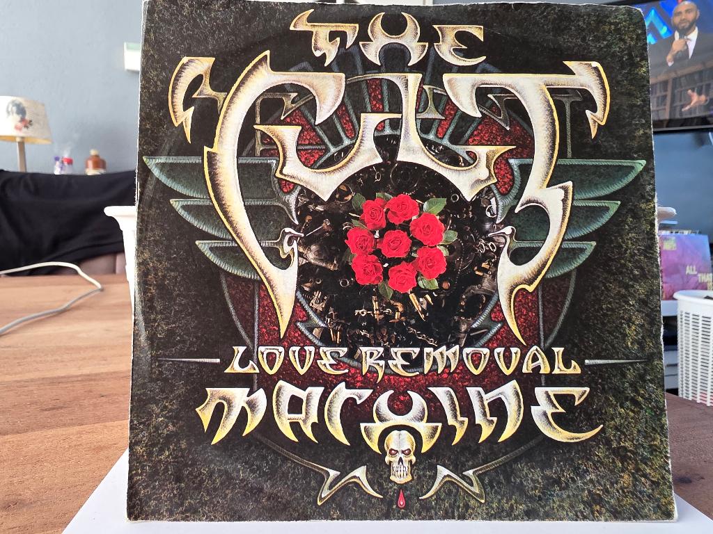 7" Single The Cult - Love Removal Machine / Wolf Child's Blu, Gebruikt, 7 inch, Ophalen of Verzenden, Pop