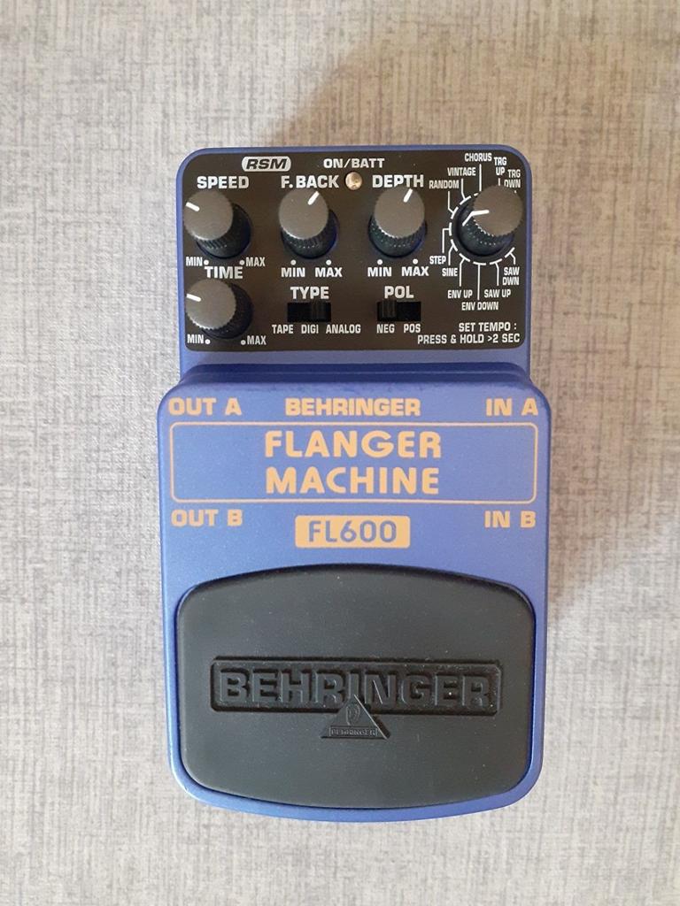 Behringer FL600 Flanger Machine Gitaarpedaal, Ophalen of Verzenden, Zo goed als nieuw