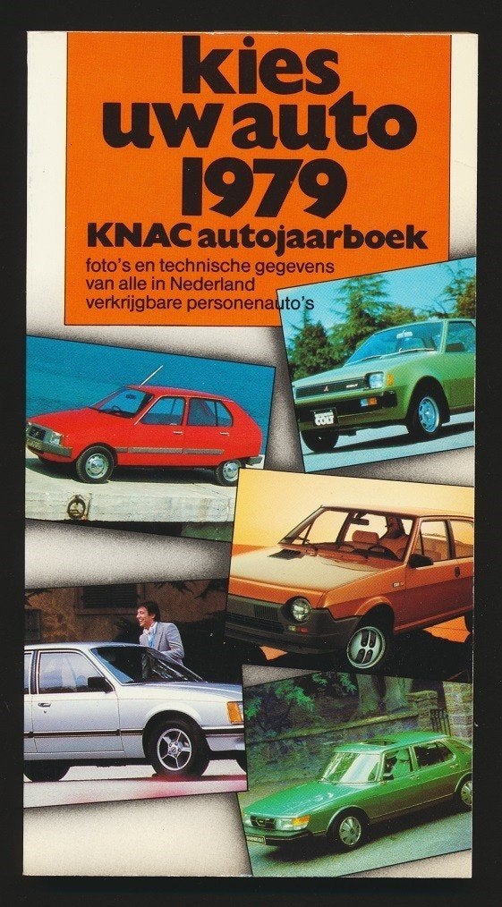 KNAC autojaarboek, Kies uw auto 1979, Boeken, Verzenden, Zo goed als nieuw, Algemeen