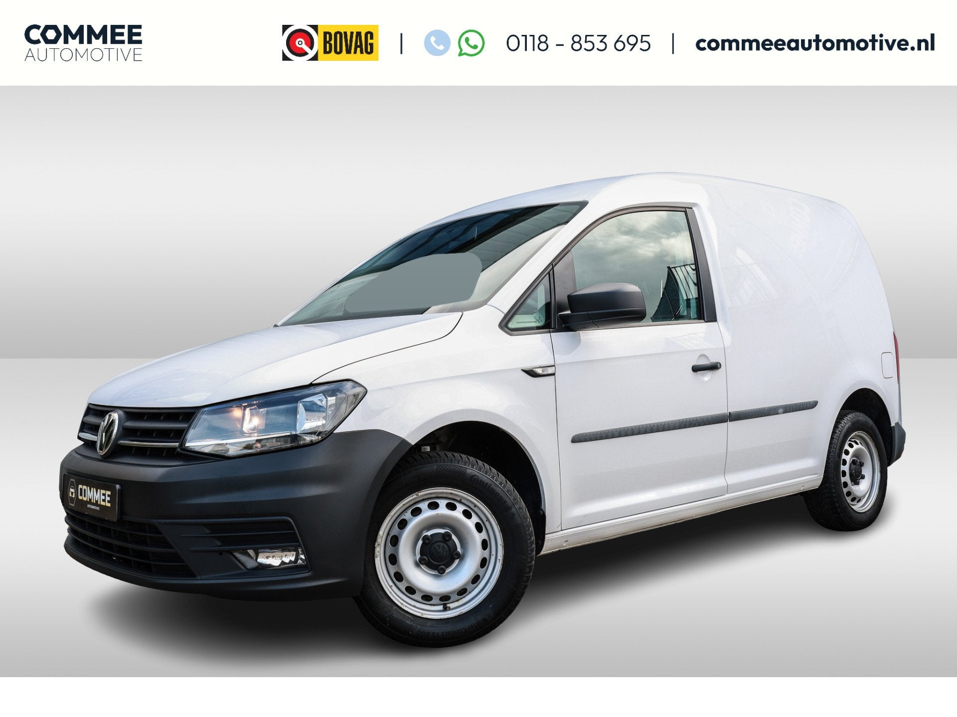 Volkswagen Caddy 1.0 TSI L1H1 AC I Stoelverw. I Cr.Control, Auto's, Voorwielaandrijving, Stof, Gebruikt, Zwart