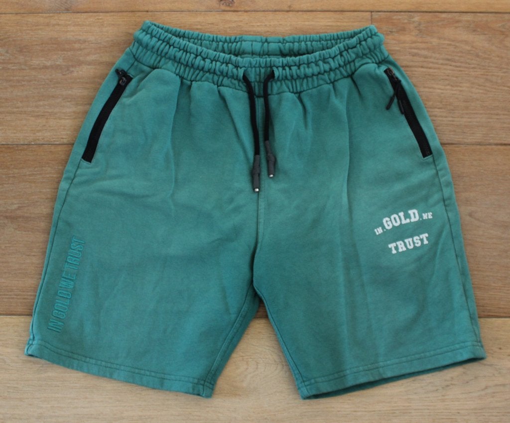 Sweatshort van In gold we trust maat 16, Gebruikt, Ophalen of Verzenden, Jongen, Broek
