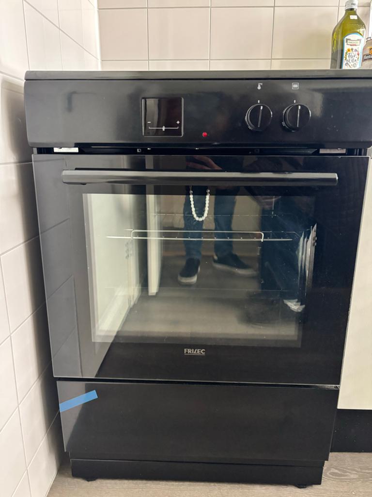 Frizec KÖLN-ECI61-060B Inductie Fornuis met Oven, Ophalen, Hete lucht, 60 cm of meer, 4 kookzones