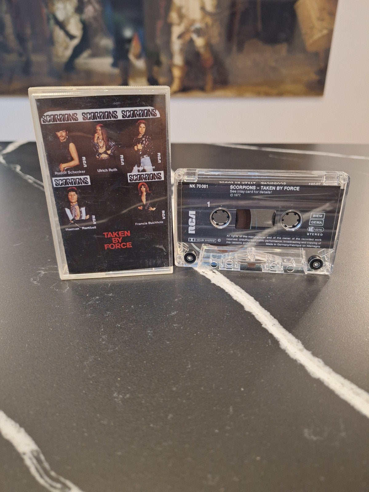 Scorpions - Taken By Force (Cassette), Gebruikt, 1 bandje, Ophalen of Verzenden, Origineel