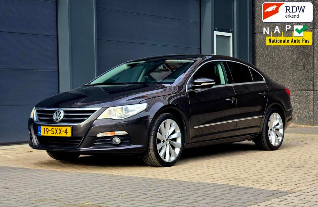 Volkswagen Passat CC 1.8 TSI 160PK 2012 Bi-Xenon|18"|PDC|Tre, Auto's, Volkswagen, Voorwielaandrijving, Euro 5, Stof, Zwart