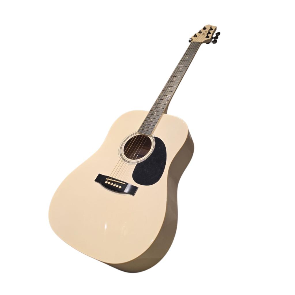 Stagg Western Acoustic Gitaar SW203WH Wit, Stagg, Gebruikt, Support@stagg.com, Doylestown, PA 18901
USA