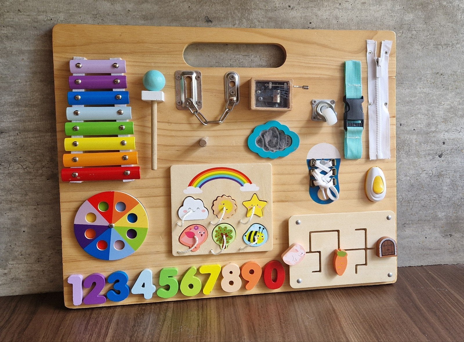 Activity board, Ophalen