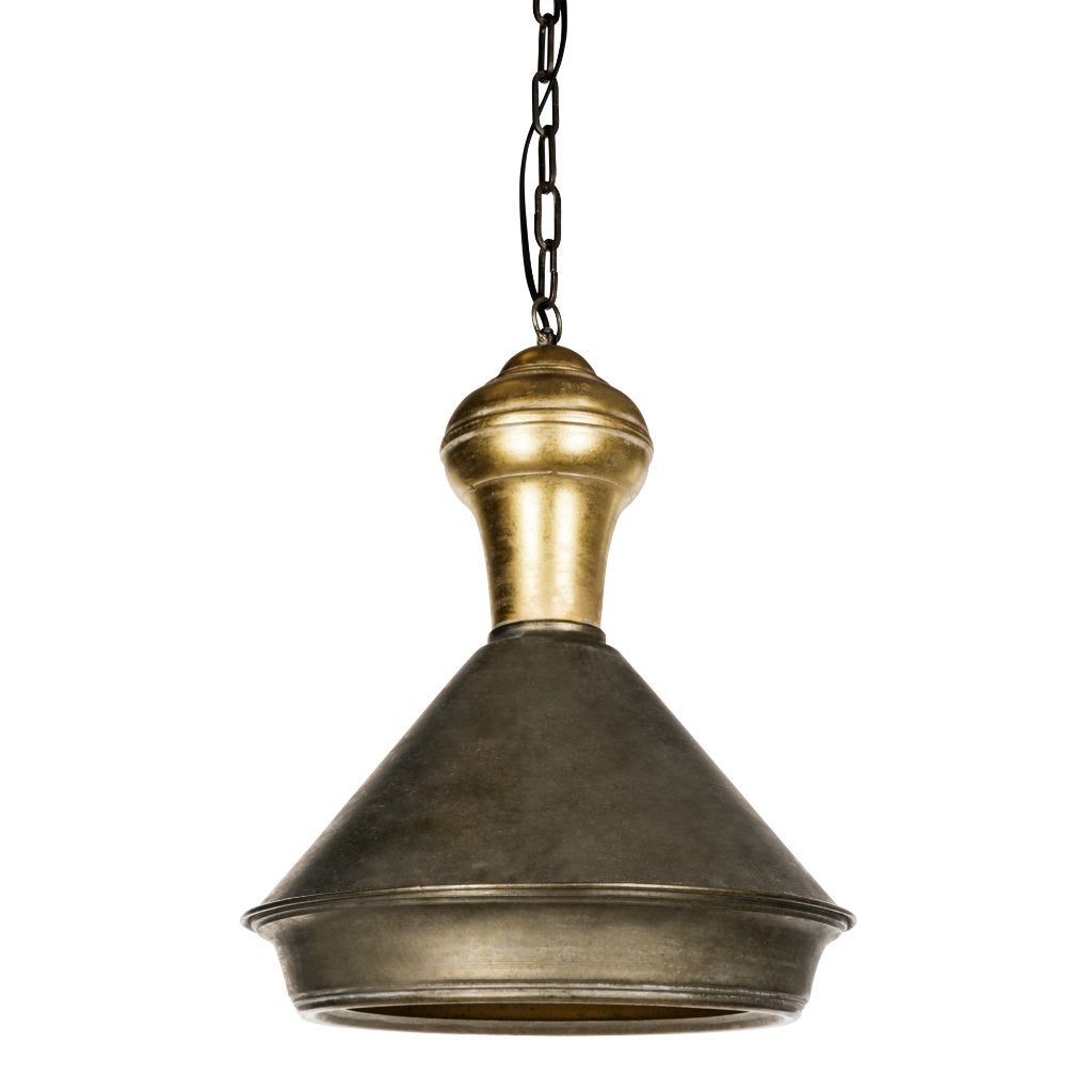 NIEUWE PTMD hanglamp metaal goudkleur industrieel, Pietseweg 13A Oud Gastel, Info@ptmd.nl, Nieuw, Metaal