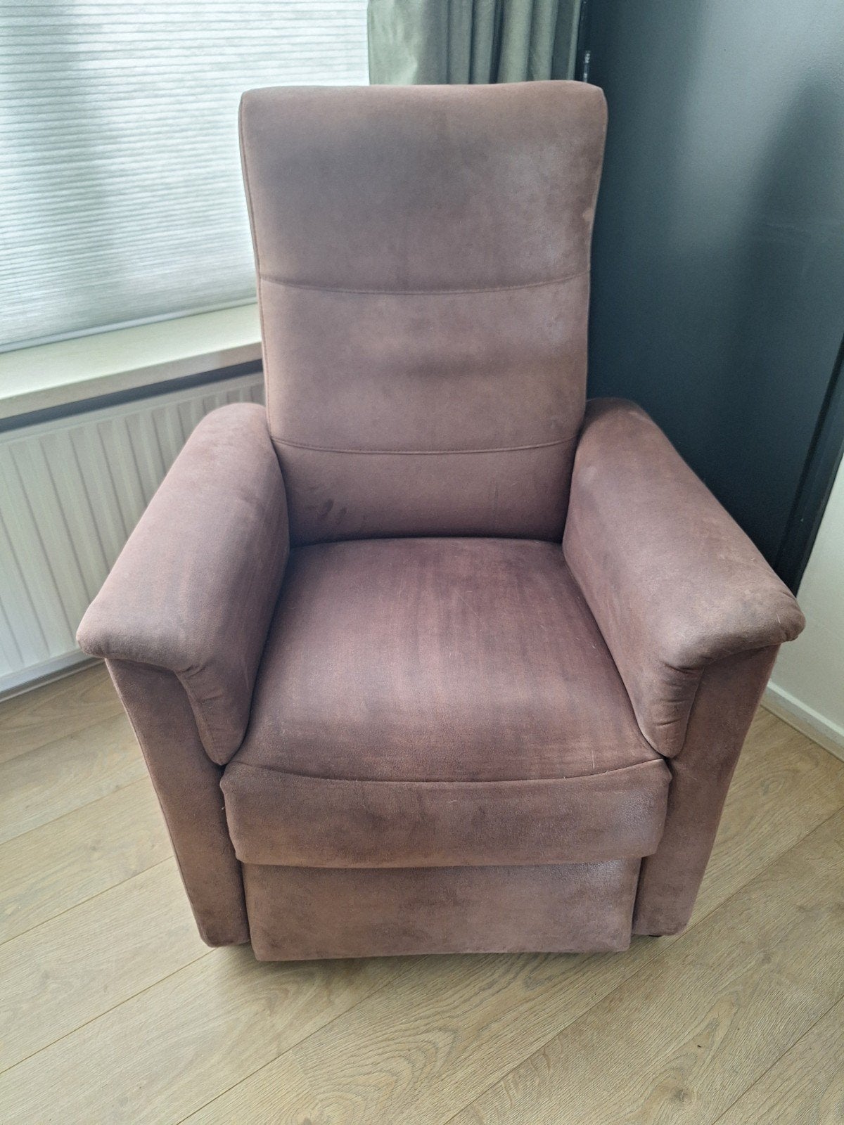 Mooie nauwelijks gebruikte relax sta op stoel te koop, Ophalen, Zo goed als nieuw, 75 tot 100 cm, 50 tot 75 cm
