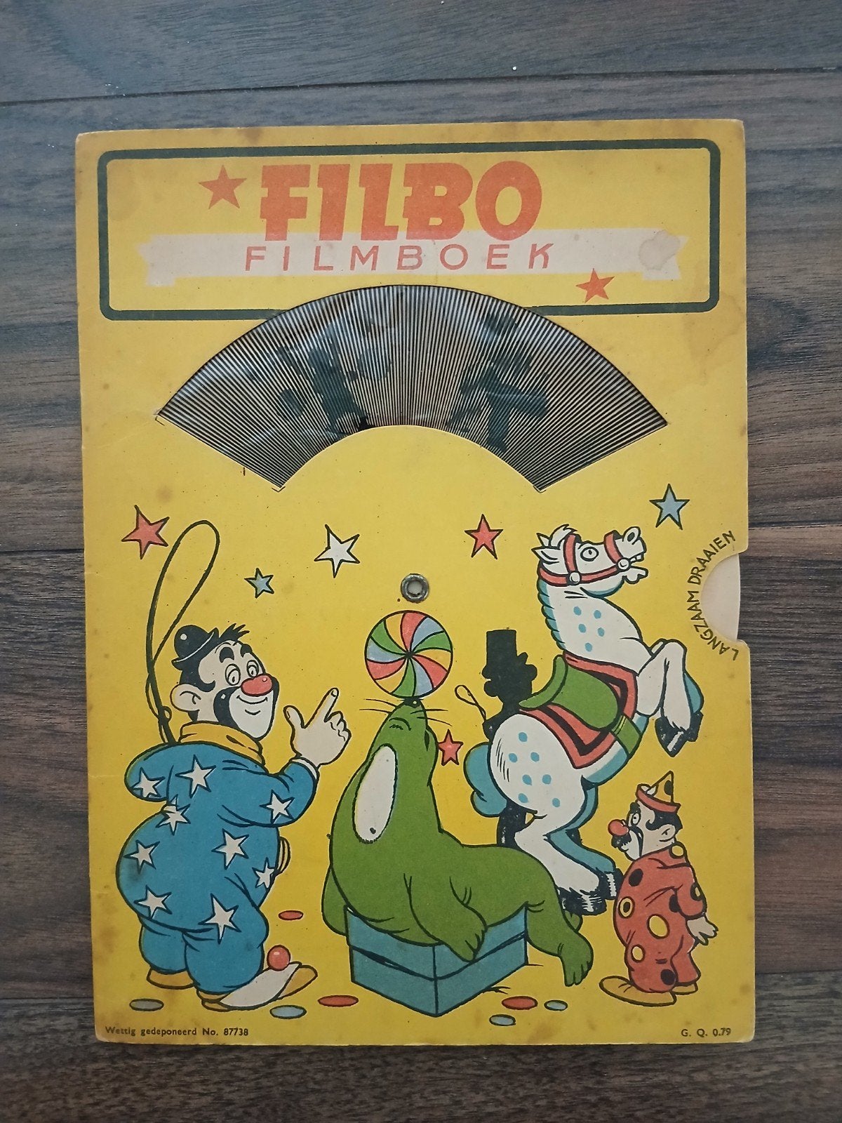 Filbo Filmboek Circus - Jaren 30, Ophalen of Verzenden, Gelezen, Onbekend