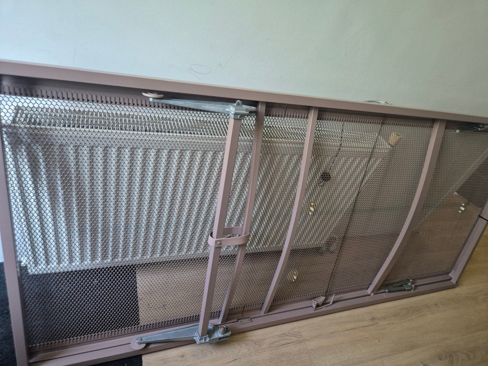 Auping spiraalbodem 90x200 verstelbaar, Huis en Inrichting, Slaapkamer | Bedden, Ophalen, 90 cm, Eenpersoons, Metaal