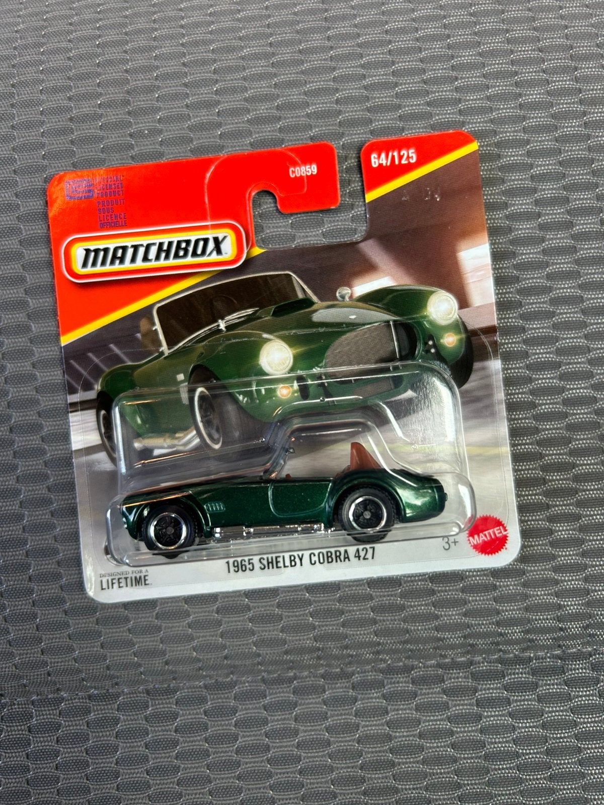 Shelby Cobra 427 (1965)  Matchbox 1/64, Ophalen of Verzenden, Nieuw, Auto