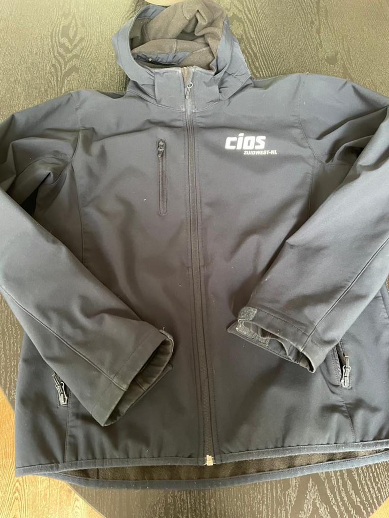 Cios sportjas zuid west, Maat 52/54 (L), Blauw, Overige typen, Ophalen of Verzenden