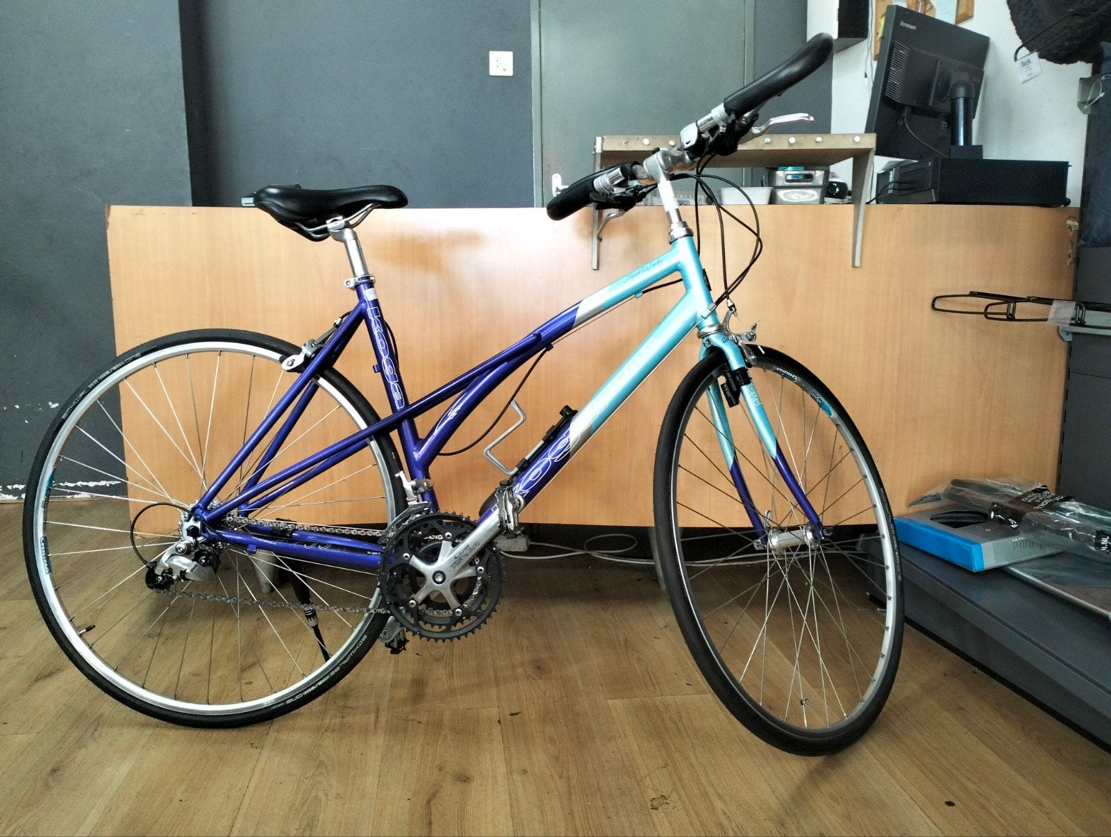 Koga Miyata race fiets, Fietsen en Brommers, Fietsen | Dames | Sportfietsen en Toerfietsen, Ophalen, 28 inch, Velgrem, Zo goed als nieuw