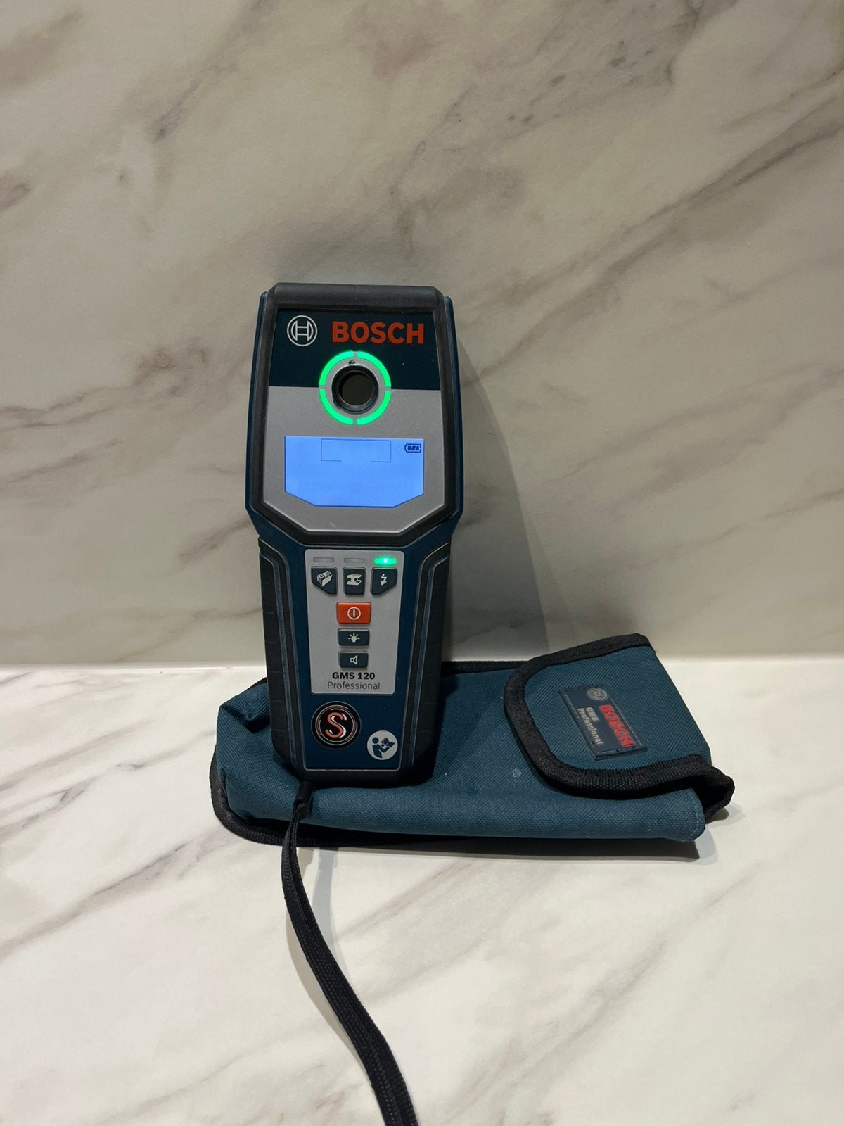 Bosch GMS 120 Leidingzoeker, Ophalen of Verzenden, Gebruikt