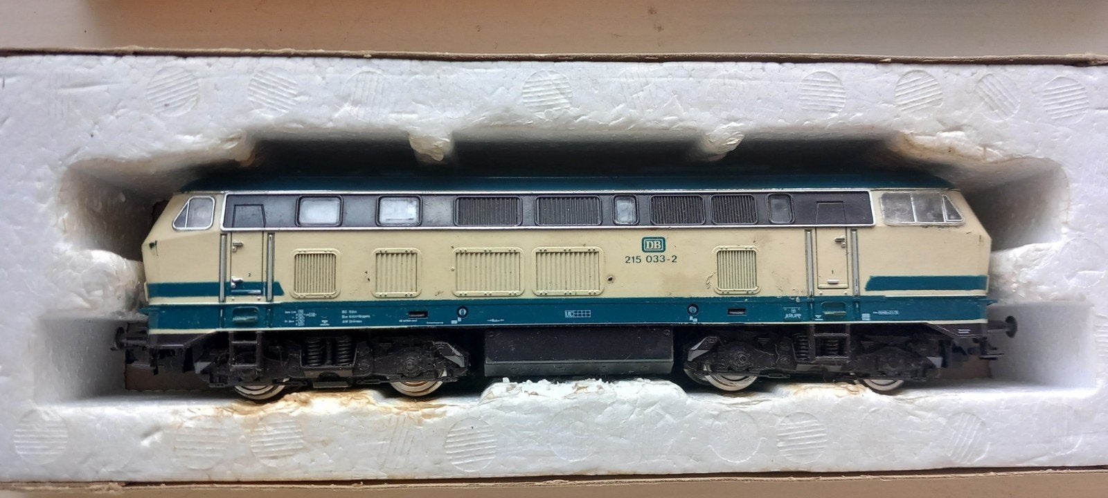 Te koop roco diesel lok  DB 215 ho Gelijkstroom Analoog, Hobby en Vrije tijd, Gebruikt, Verzenden, Roco, Analoog