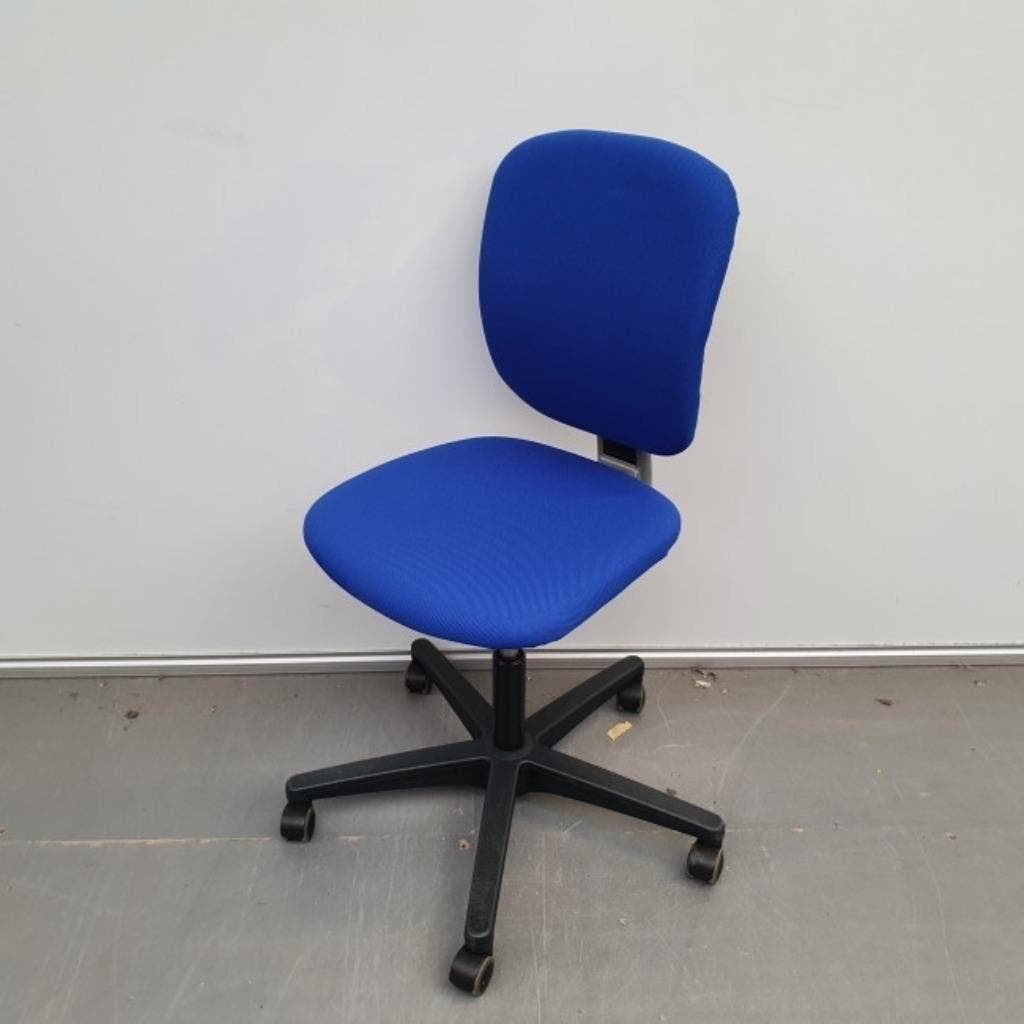 Ahrend 262 bureaustoel - nieuwe stof blauw ``AFGEPRIJSD``, Ophalen, Gebruikt, Blauw