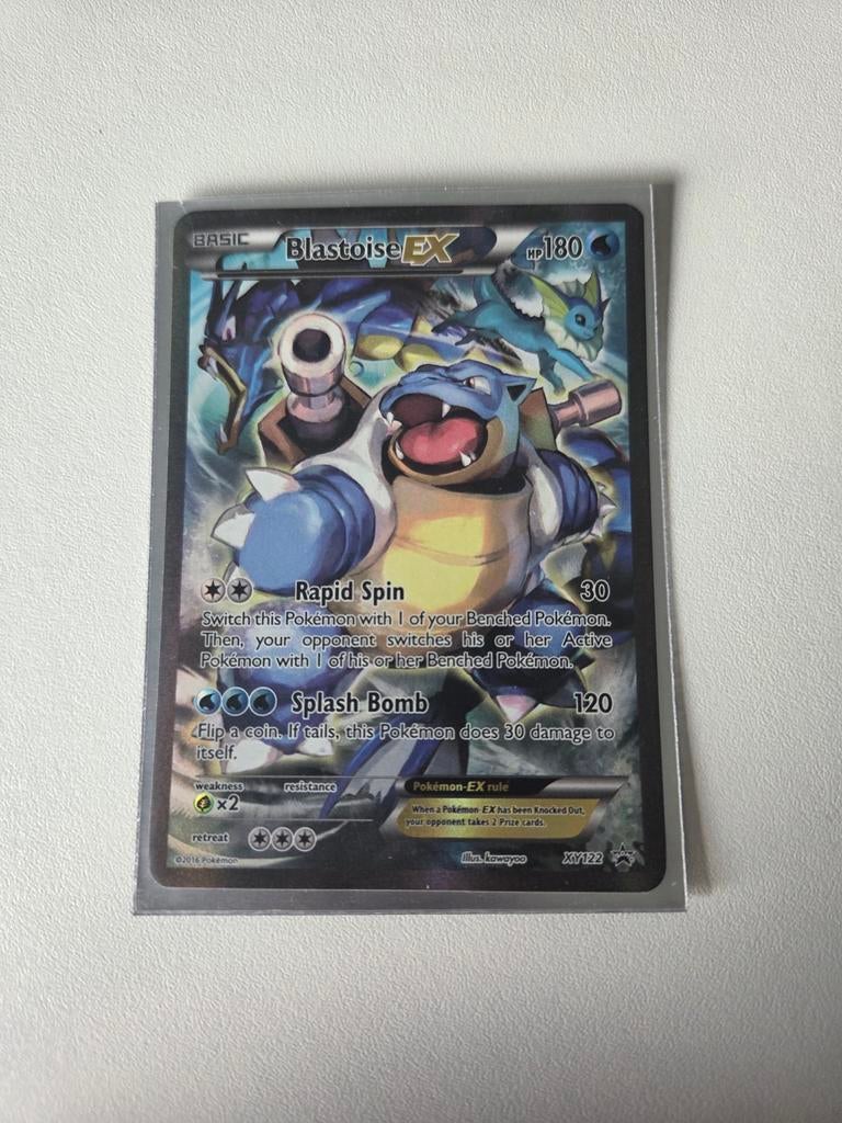 Blastoise EX (XYPR 122), Ophalen of Verzenden, Zo goed als nieuw