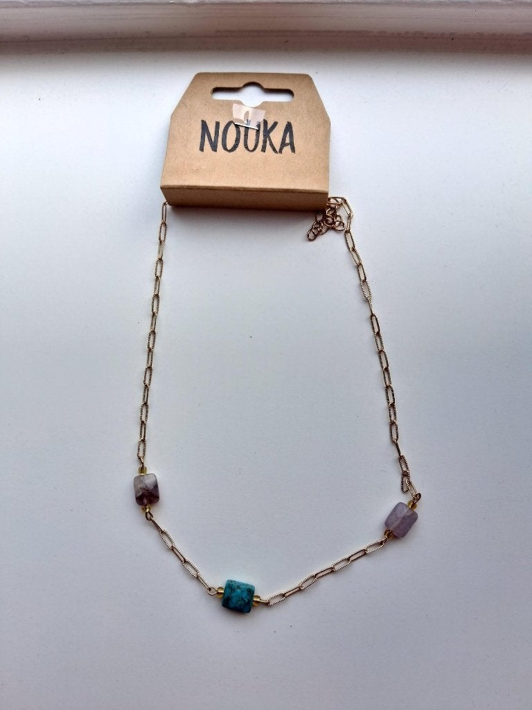 Ketting, Sieraden, Tassen en Uiterlijk, Kettingen, Ophalen of Verzenden, Nieuw, Overige materialen
