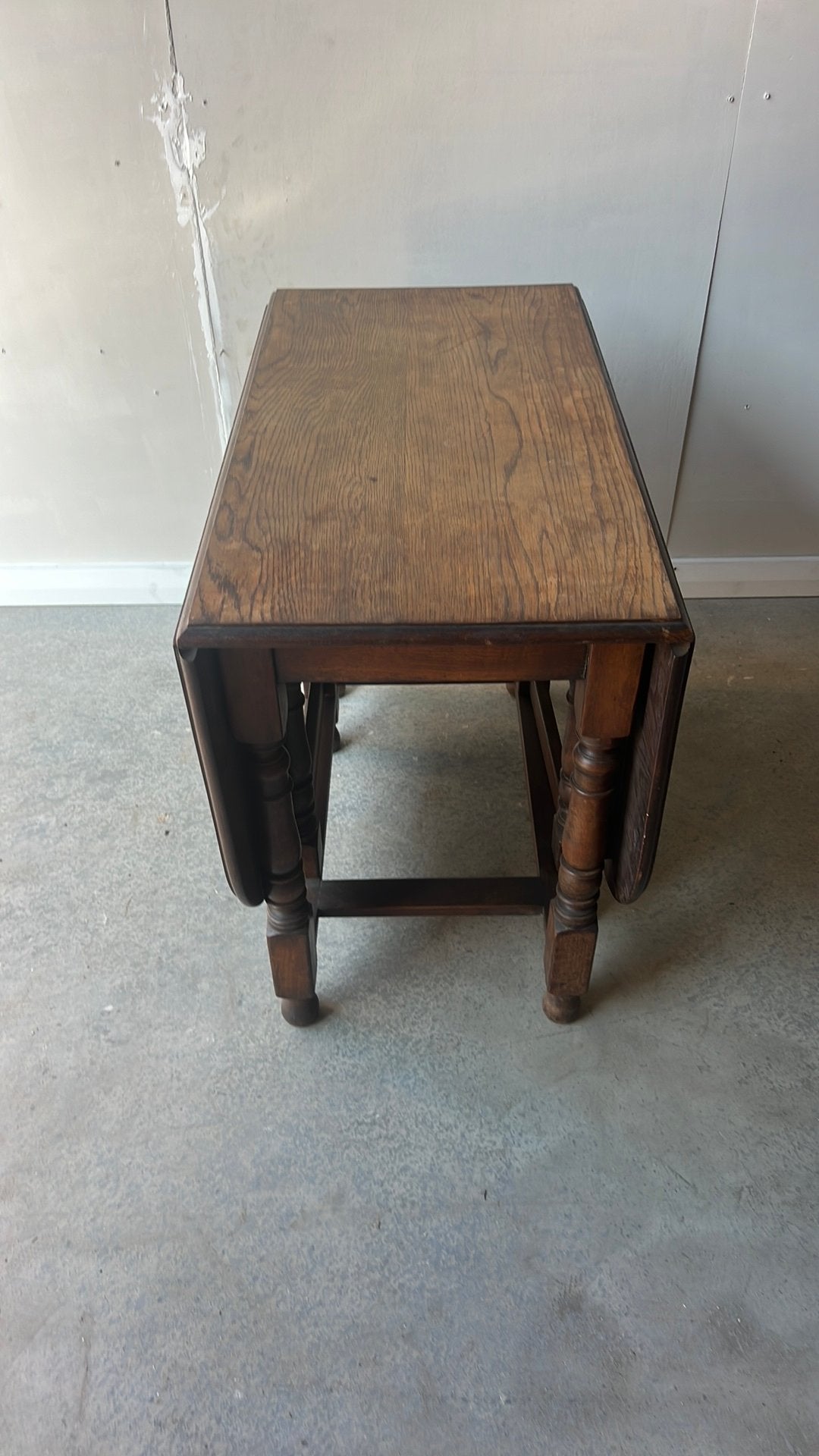 Franse hangoor tafel antiek, Huis en Inrichting, Tafels | Eettafels, Ophalen, Zo goed als nieuw, Rechthoekig, 50 tot 100 cm