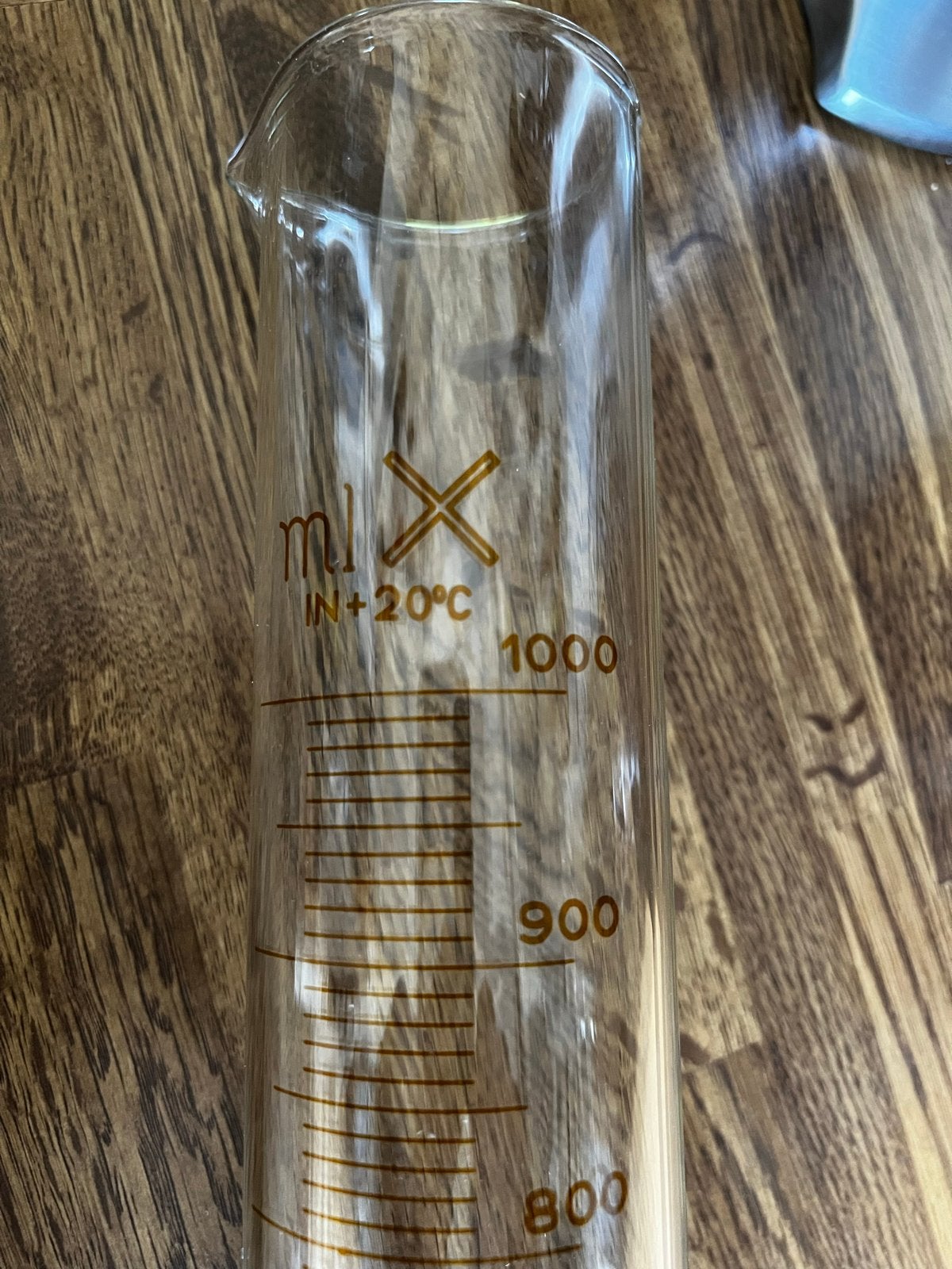 Maatcilinder 1000ml/ laboratorium glaswerk/ SIMAX, Antiek en Kunst, Antiek | Glas en Kristal, Ophalen