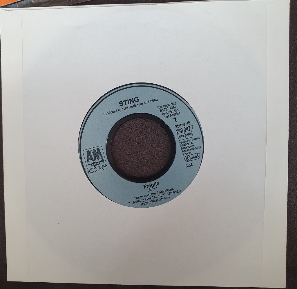 Sting - Fragile, Gebruikt, Verzenden, 7 inch, Pop